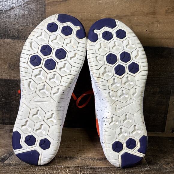 Men\'s Nike Free TR8 Clemson Tigers Shoes Training Sneakers Size 10 AR0427-800